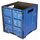 Werkhaus Papierkorb Container Blau