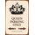 Schild Spruch "Queen Parking Only" 20 x 30 cm Blechschild