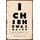 Schild Spruch "Sehtest" 20 x 30 cm Blechschild