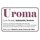 Schild Spruch "Uroma Bäckerin, beste Uroma der Welt" 30 x 20 cm Blechschild