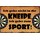 Schild Spruch "Ich gehe nicht in die Kneipe ich gehe zum Sport" 30 x 20 cm Blechschild