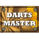 Schild Spruch "Darts Master" 30 x 20 cm...