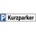 Hinweisschild "Parkplatz Kurzparker" 46 x 10 cm Blechschild