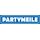 Schild Spruch "Partymeile" 46 x 10 cm Blechschild