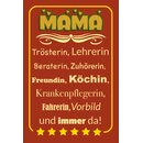 Schild Spruch "Mama immer da" 20 x 30 cm...