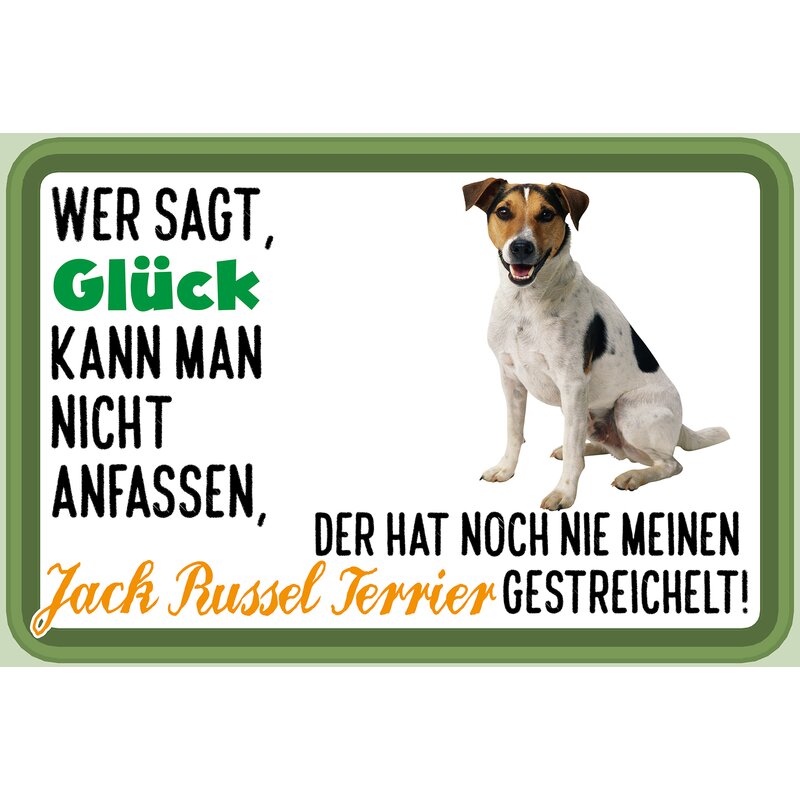 Fashionalarm Turnbeutel Mit Jack Russell Spruch – 37x46 Cm, Baumwolle, Lustiges Geschenk Für Hundefreunde
