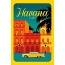 Schild Motiv "Havana Kuba" 20 x 30 cm Blechschild