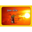Schild Motiv "Cuba Libre" 30 x 20 cm Blechschild