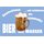 Schild Spruch "Bier statt Wasser" 30 x 20 cm Blechschild
