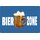 Schild Spruch "Bierzone" 30 x 20 cm Blechschild