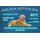Schild Spruch "Hund Golden Retriever Hochintelligent Nett" 30 x 20 cm Blechschild