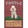 Schild Spruch "Hund Poodle Intelligent Loving" 20 x 30 cm Blechschild