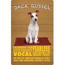 Schild Spruch "Hund Jack Russel Charming...