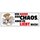 Schild Spruch "Chaos liebt mich" 27 x 10 cm Blechschild