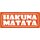 Schild Spruch "Hakuna Matata" 27 x 10 cm Blechschild