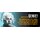 Schild Spruch "Jeder ist ein Genie, Einstein" 27 x 10 cm Blechschild