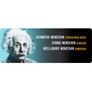 Schild Spruch "Schwache Menschen, starke Menschen,...