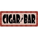 Schild Spruch "Cigar Bar, Barschild" 27 x 10 cm...