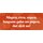 Schild Spruch "Slapen, eten, supen" 27 x 10 cm Blechschild