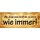 Schild Spruch "Die Lage nie so ernst wie immer" 27 x 10 cm Blechschild