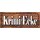 Schild Spruch "Krimi-Ecke" 27 x 10 cm Blechschild