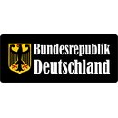 Schild Spruch "Bundesrepublik Deutschland" 27 x...