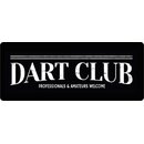 Schild Spruch "Dart Club" 27 x 10 cm Blechschild