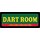 Schild Spruch "Dart Room Place to Drink" 27 x 10 cm Blechschild