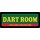 Schild Spruch "Dart Room Place to Drink" 27 x 10 cm Blechschild