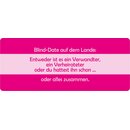 Schild Spruch "Blinde-Date auf dem Lande" 27 x...