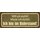 Schild Spruch "Will ich nicht! Ich bin im Ruhestand!" 27 x 10 cm Blechschild