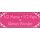 Schild Spruch "Mama, Papa, kleines Wunder" 27 x 10 cm Blechschild