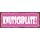 Schild Spruch "Knutschplatz" 27 x 10 cm Blechschild