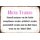 Schild Spruch "Einmal morgens von der Katze" 30 x 20 cm Blechschild