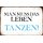 Schild Spruch "Man muss das Leben tanzen" 30 x 20 cm Blechschild