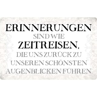Schild Spruch "Erde sterben Sonne vergehn wahre Liebe ewig" 20x30 cm Blechschild