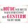 Schild Spruch "So müde wie heute" 30 x 20 cm Blechschild