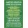 Schild Spruch "Garten Regeln" 20 x 30 cm Blechschild