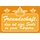 Schild Spruch "Freundschaft Seele in zwei Körpern" 30 x 20 cm Blechschild