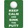 Schild Spruch "Keep calm and sink the putt" 20 x 30 cm Blechschild