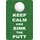 Schild Spruch "Keep calm and sink the putt" 20 x 30 cm Blechschild