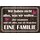 Schild Spruch "Wir haben nicht alles was wir wollen, Familie" 30 x 20 cm Blechschild