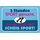 Schild Spruch "2 Stunden Sport gemacht, immer noch fett" 30 x 20 cm Blechschild