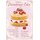Schild Motiv "Recipe Strawberry Cake" 20 x 30 cm Blechschild