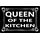 Schild Spruch "Queen of the kitchen" 30 x 20 cm Blechschild
