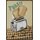 Schild Motiv "Toast Now Automatic" 20 x 30 cm Blechschild