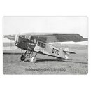 Schild Motiv "Flugzeug Fokker-Grulich F.III...