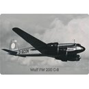 Schild Motiv "Flugzeug Wulf FW 200 C-8" 30 x 20...
