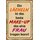 Schild Spruch "Lächeln ist das beste Make-up" 20 x 30 cm Blechschild