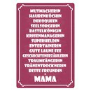 Schild Spruch "Beste Freundin, Mama" 20 x 30 cm...